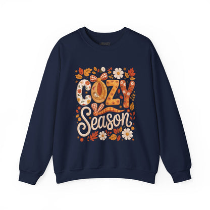 cozy season sweatshirt navy sweatshirt uk gift gift idea