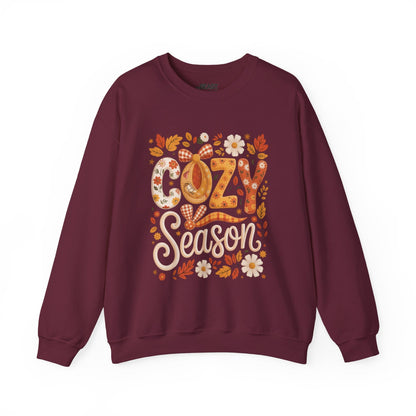 cozy season sweatshirt maroon sweatshirt uk gift gift idea