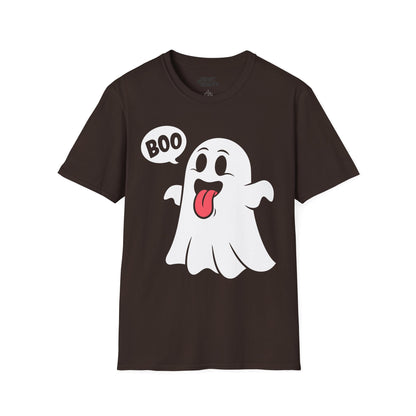 Cute Boo Ghost Halloween T-Shirt Dark Chocolate / M gift_idea unique_gift personalised_gift