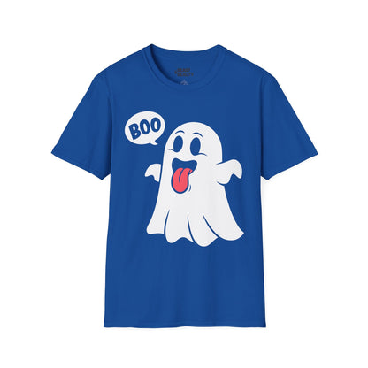 Cute Boo Ghost Halloween T-Shirt Royal / S gift_idea unique_gift personalised_gift