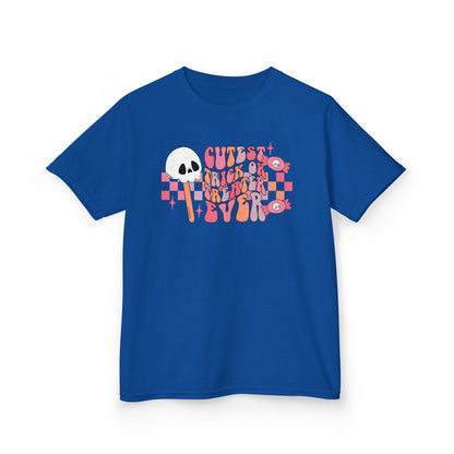 Cutest Trick Or Treater Ever Kids Halloween T-Shirt Royal / XS gift_idea unique_gift personalised_gift