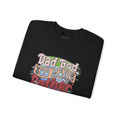 dad bod you mean father figure sweatshirt sweatshirt uk Father's Day gift idea image 7