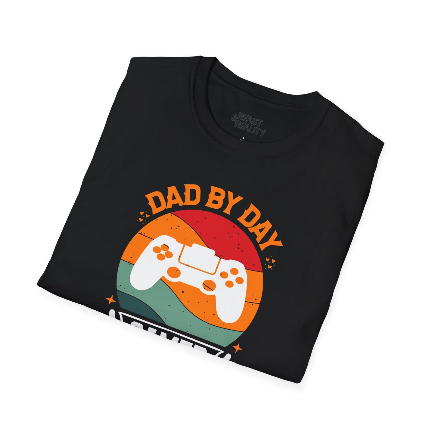 dad by day gamer by night t-shirt t-shirt uk Father's Day gift idea image 8