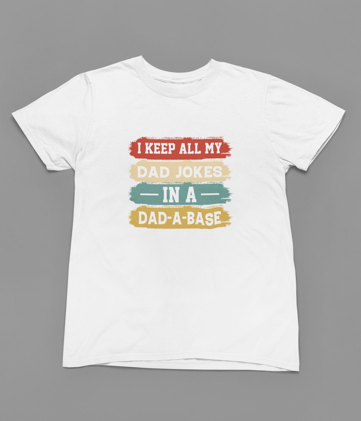 Dad Joke in a Dad - a - base Fathers Day T-Shirt - Beast & Beauty Clothing LTD - Fathers Day T-Shirt - small - Black - 