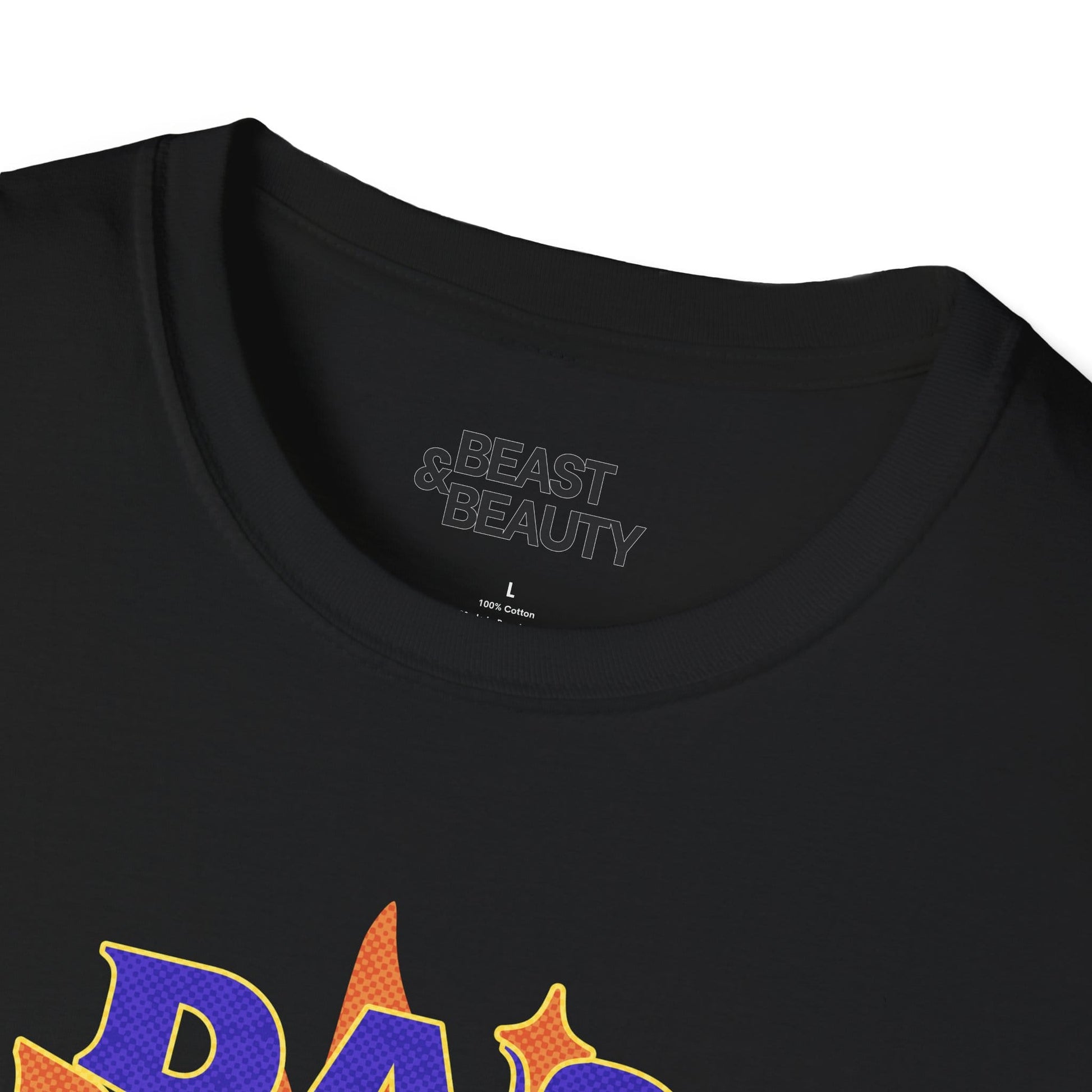 dad power on superhero t-shirt for dads t-shirt uk Father's Day gift idea image 12