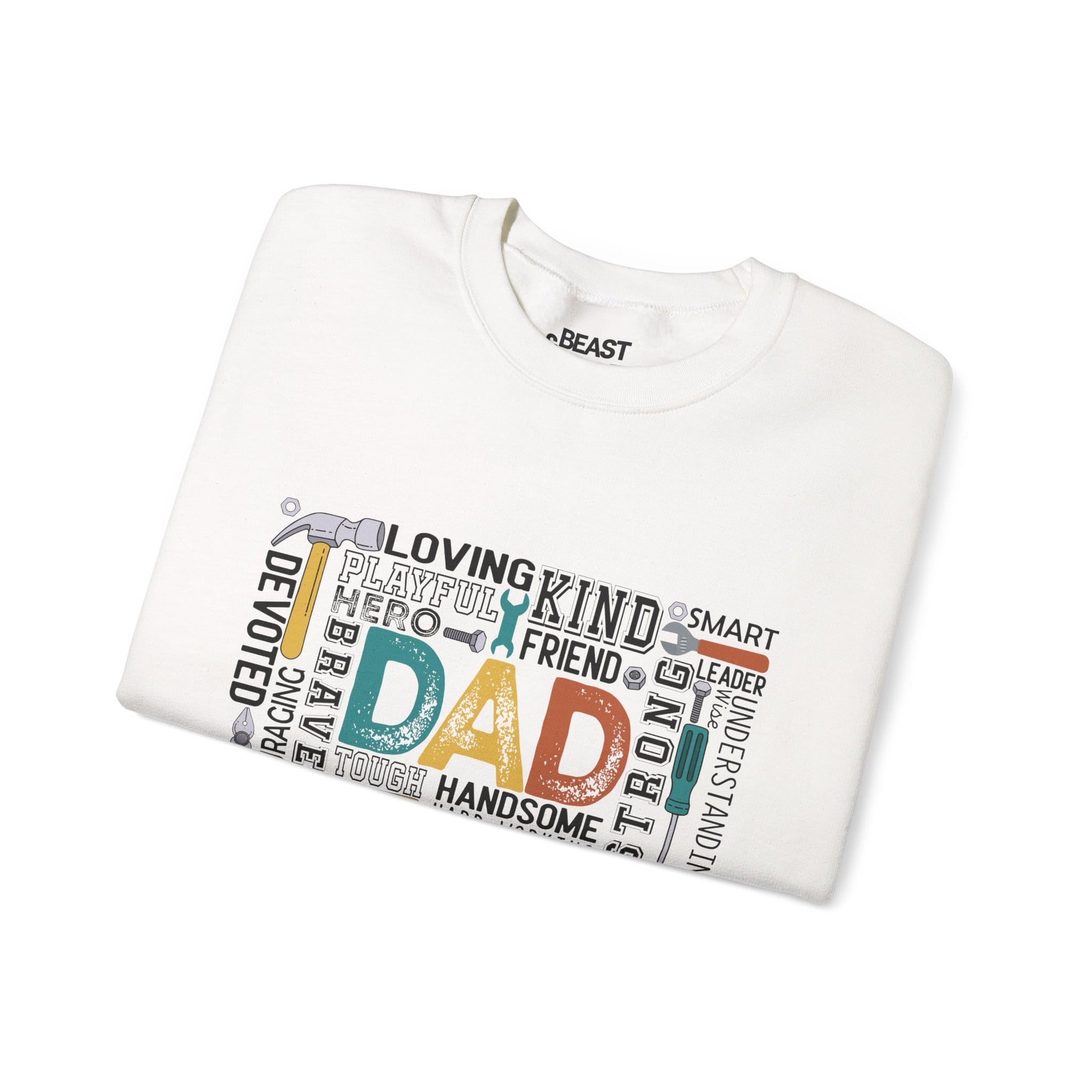 dad the handyman sweatshirt sweatshirt uk Father's Day gift idea image 5