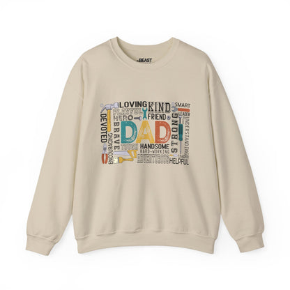 dad the handyman sweatshirt sand sweatshirt uk Father's Day gift idea