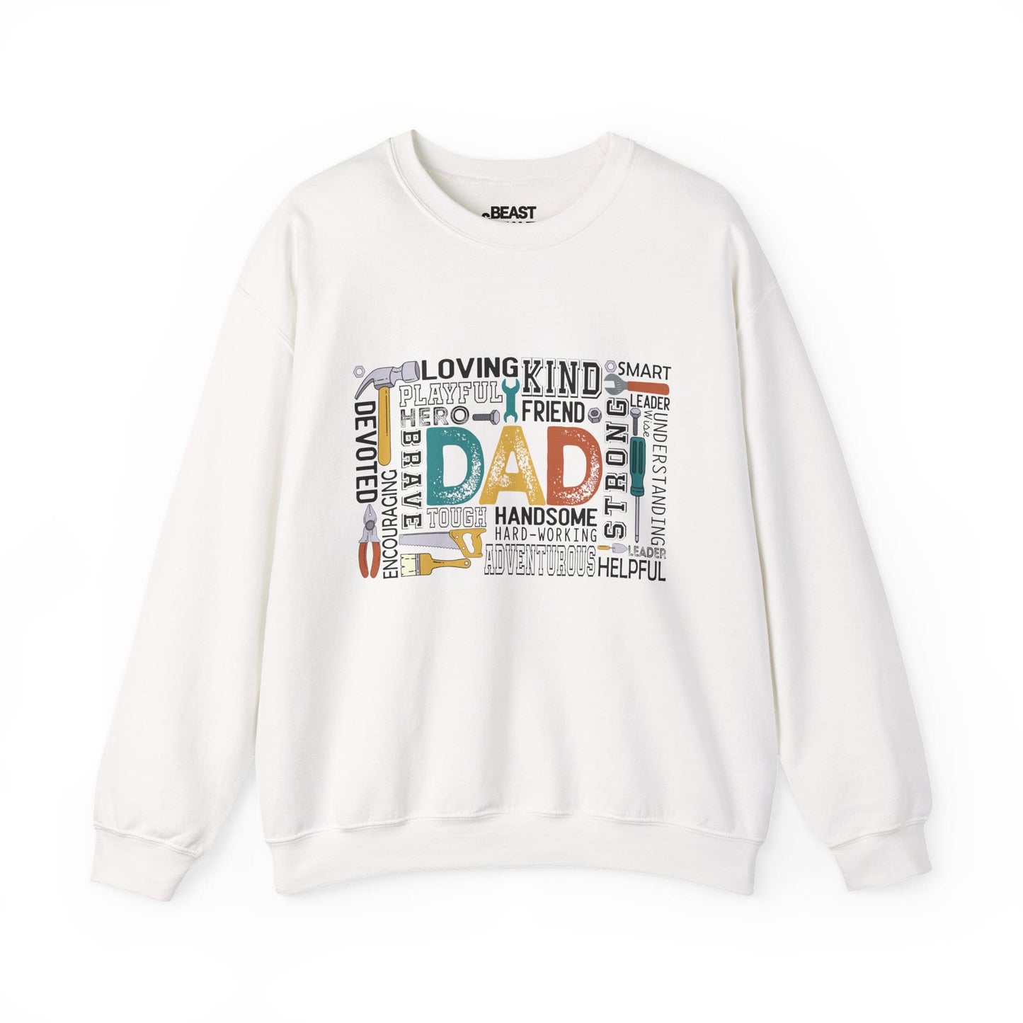 dad the handyman sweatshirt white sweatshirt uk Father's Day gift idea