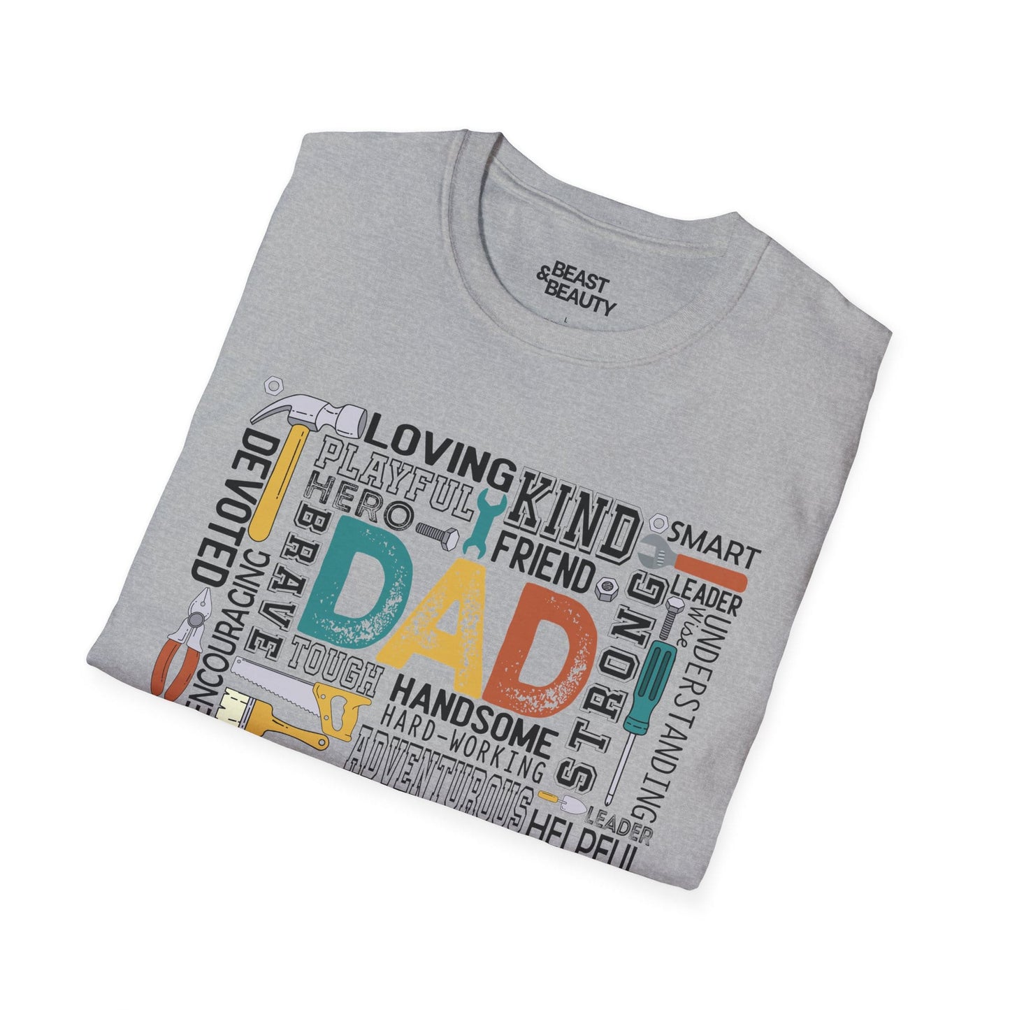 dad the handyman t-shirt t-shirt uk Father's Day gift idea image 16