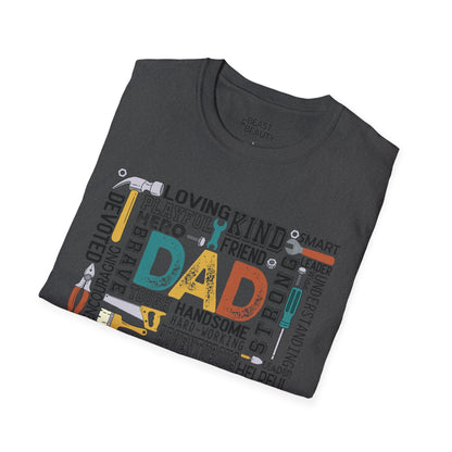 dad the handyman t-shirt t-shirt uk Father's Day gift idea image 9