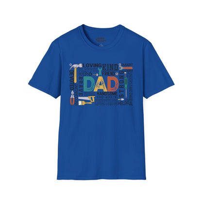 dad the handyman t-shirt royal t-shirt uk Father's Day gift idea