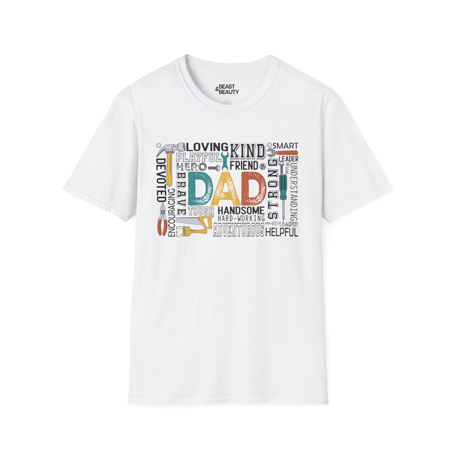 dad the handyman t-shirt white t-shirt uk Father's Day gift idea