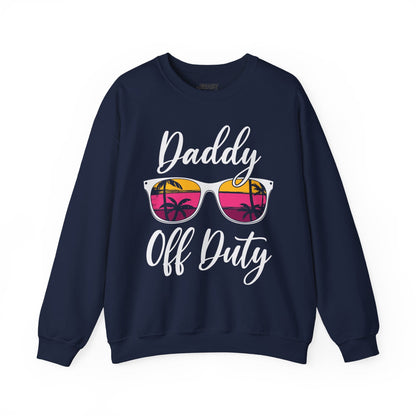 daddy off duty sweatshirt navy sweatshirt uk Father's Day gift idea