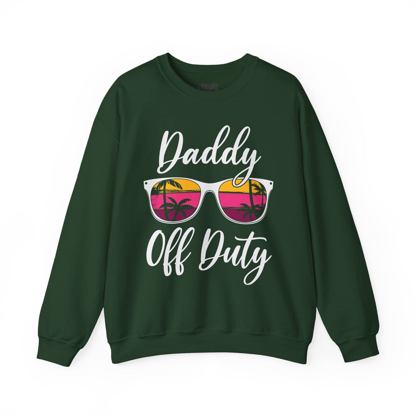 daddy off duty sweatshirt forest green sweatshirt uk Father's Day gift idea