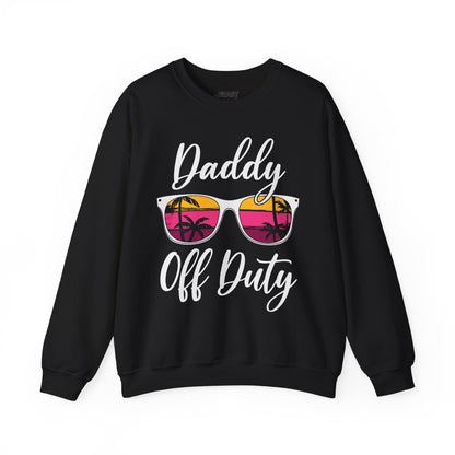 daddy off duty sweatshirt black sweatshirt uk Father's Day gift idea