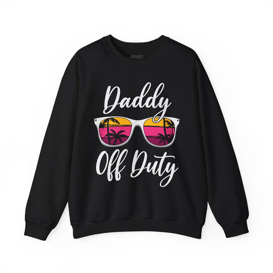 daddy off duty sweatshirt black sweatshirt uk Father's Day gift idea