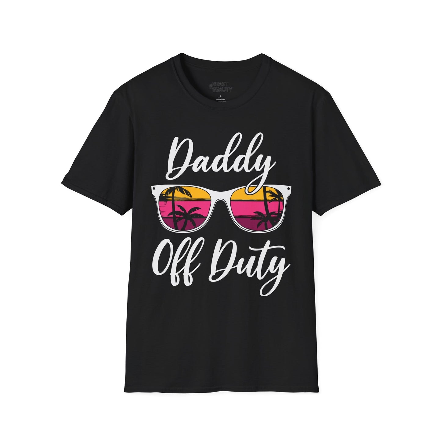 daddy off duty t-shirt black t-shirt uk Father's Day gift idea