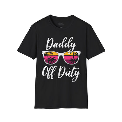 daddy off duty t-shirt black t-shirt uk Father's Day gift idea