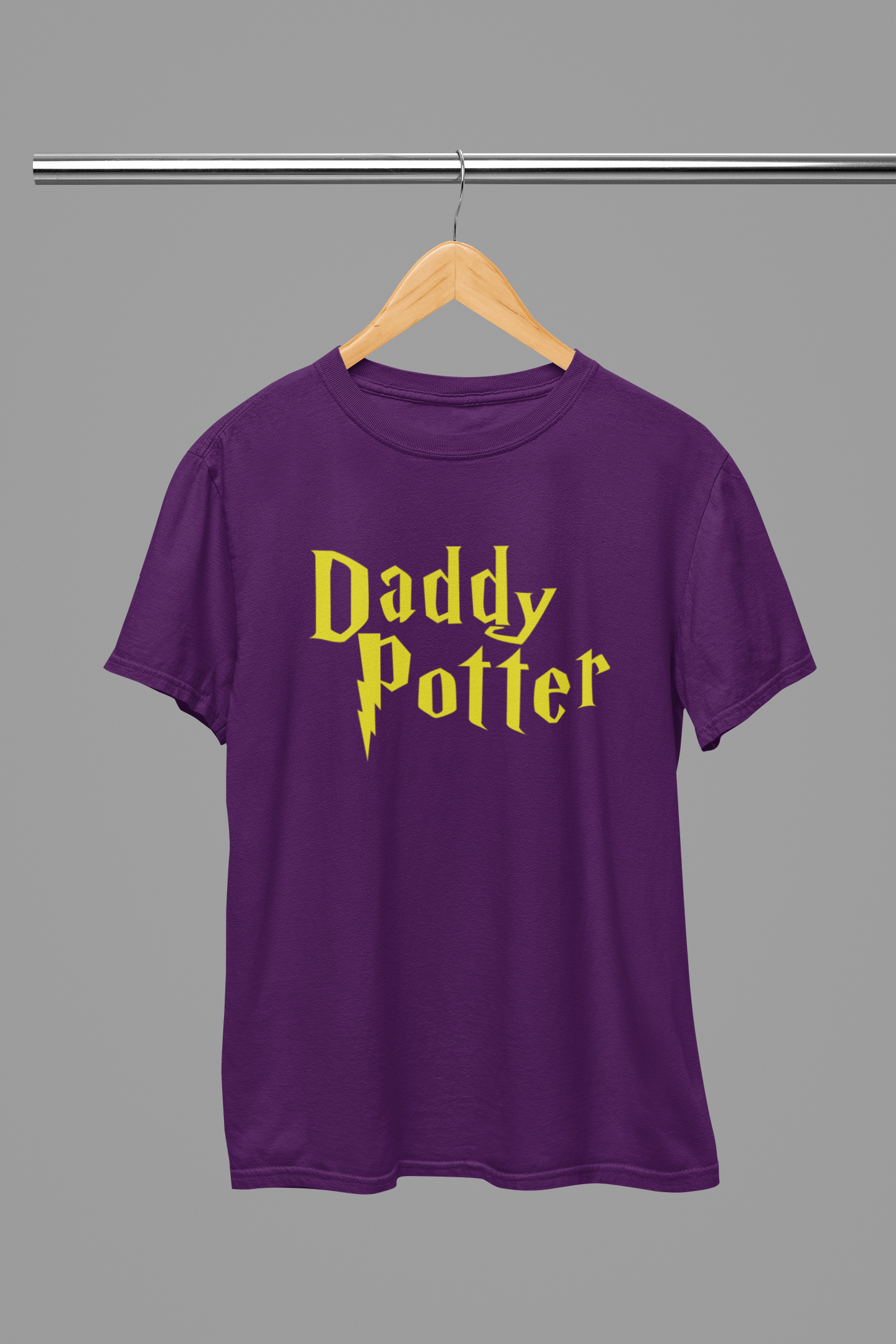 Daddy Potter Fathers Day Sweatshirt T-Shirt / small / Purple gift_idea unique_gift personalised_gift