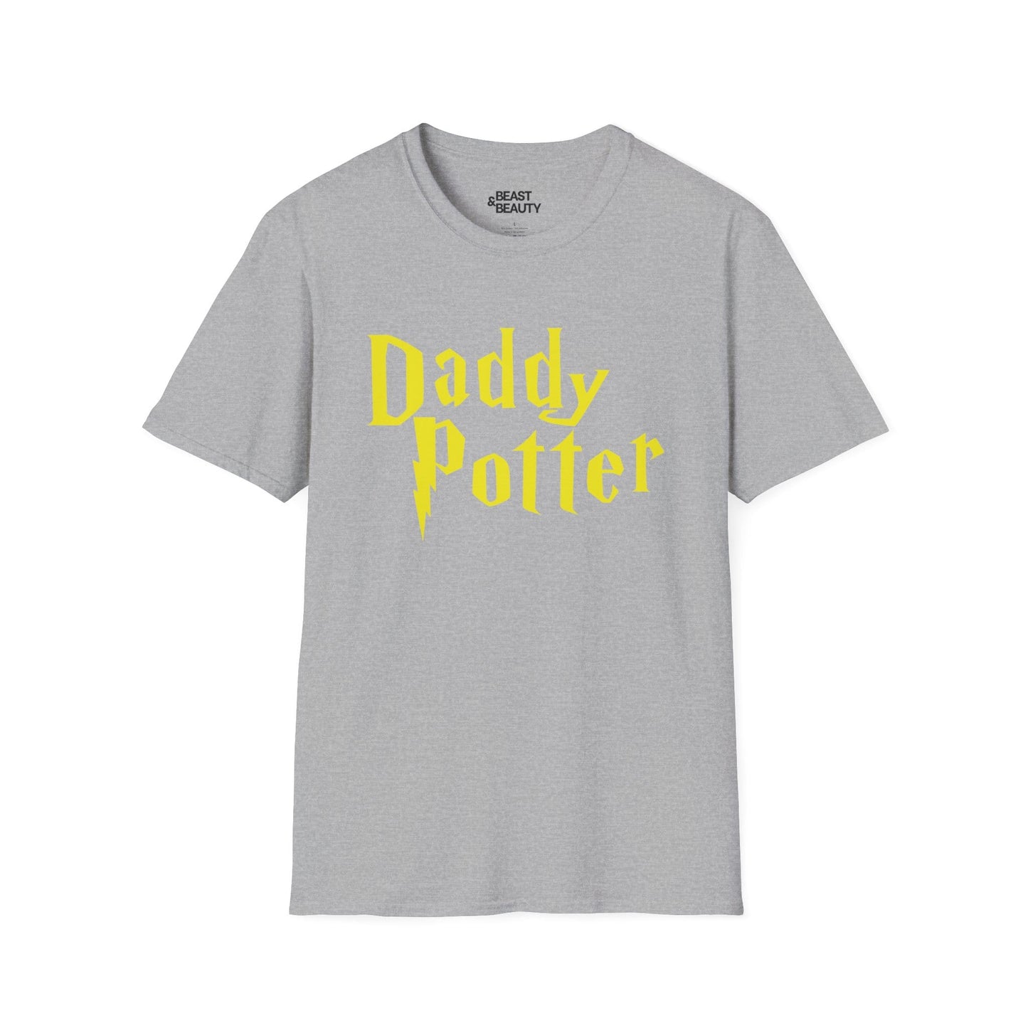 daddy potter t-shirt sport grey t-shirt uk Father's Day gift idea