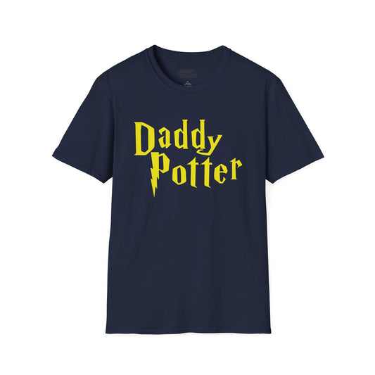 daddy potter t-shirt navy t-shirt uk Father's Day gift idea