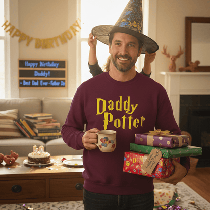 Daddy Potter Sweatshirt gift_idea unique_gift personalised_gift