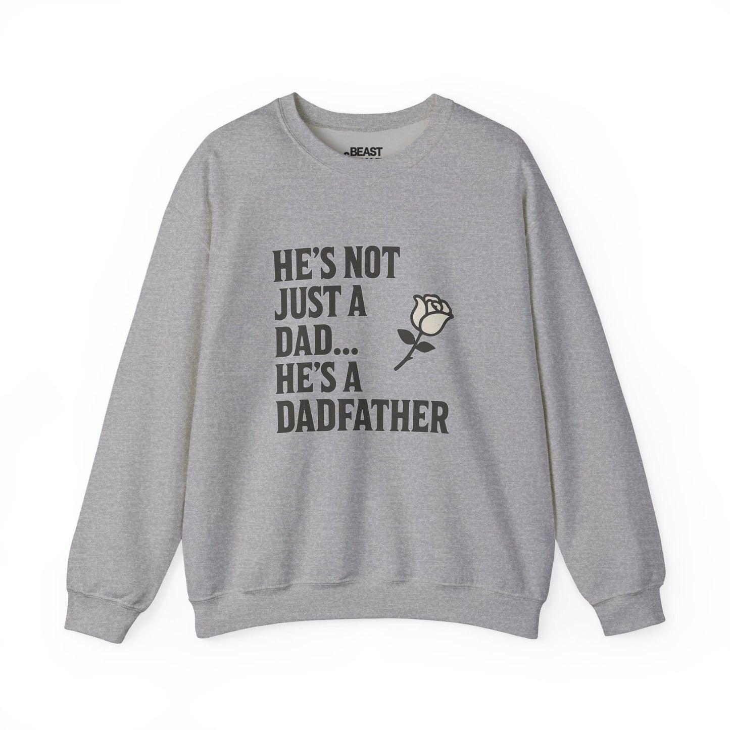 he s not just a dad he s a dadfather sweatshirt sport grey sweatshirt uk Father's Day gift idea