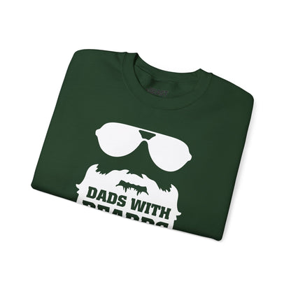 dads with beards are better sweatshirt sweatshirt uk Father's Day gift idea image 14
