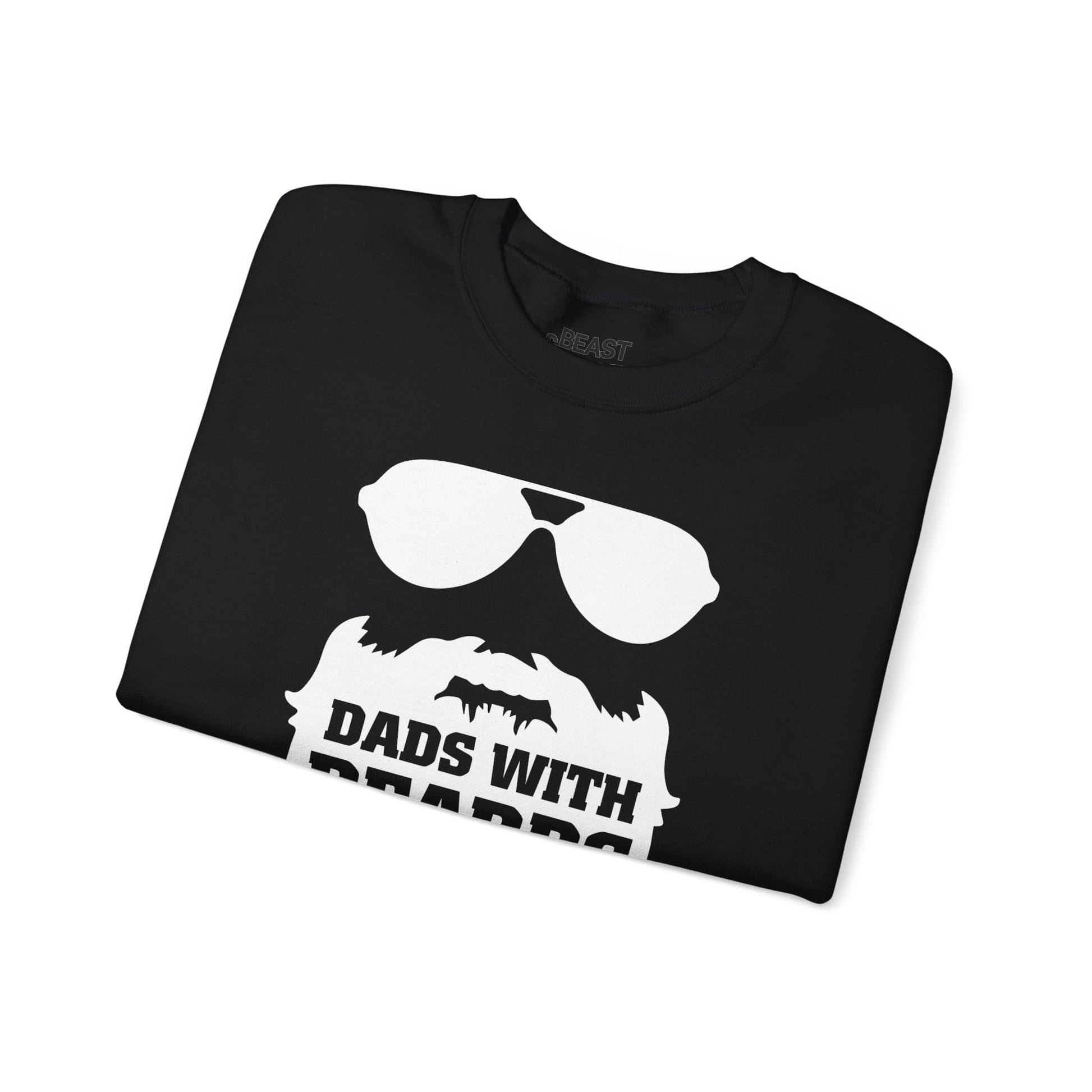 dads with beards are better sweatshirt sweatshirt uk Father's Day gift idea image 8