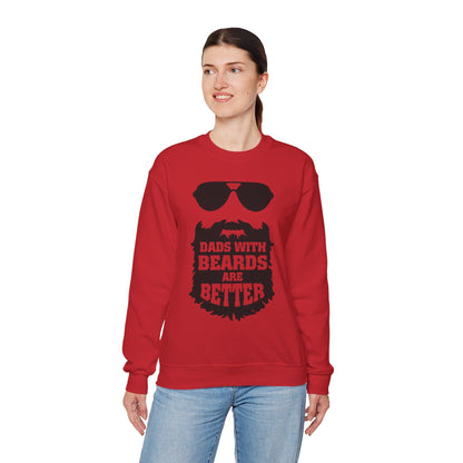 Dads With Beards Are Better Sweatshirt | Father’s Day Gift | Sizes S-5XL gift_idea unique_gift personalised_gift