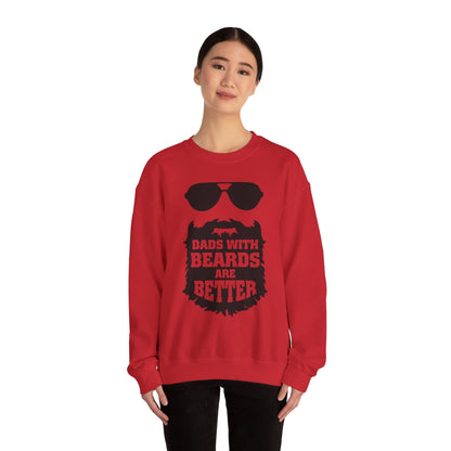 Dads With Beards Are Better Sweatshirt | Father’s Day Gift | Sizes S-5XL gift_idea unique_gift personalised_gift