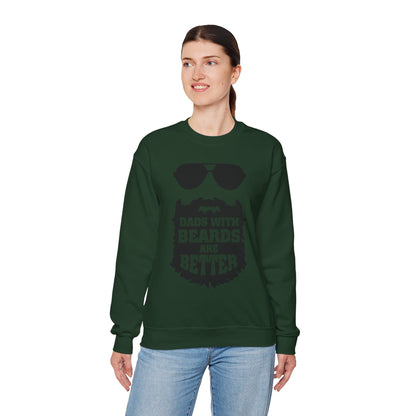 Dads With Beards Are Better Sweatshirt | Father’s Day Gift | Sizes S-5XL gift_idea unique_gift personalised_gift