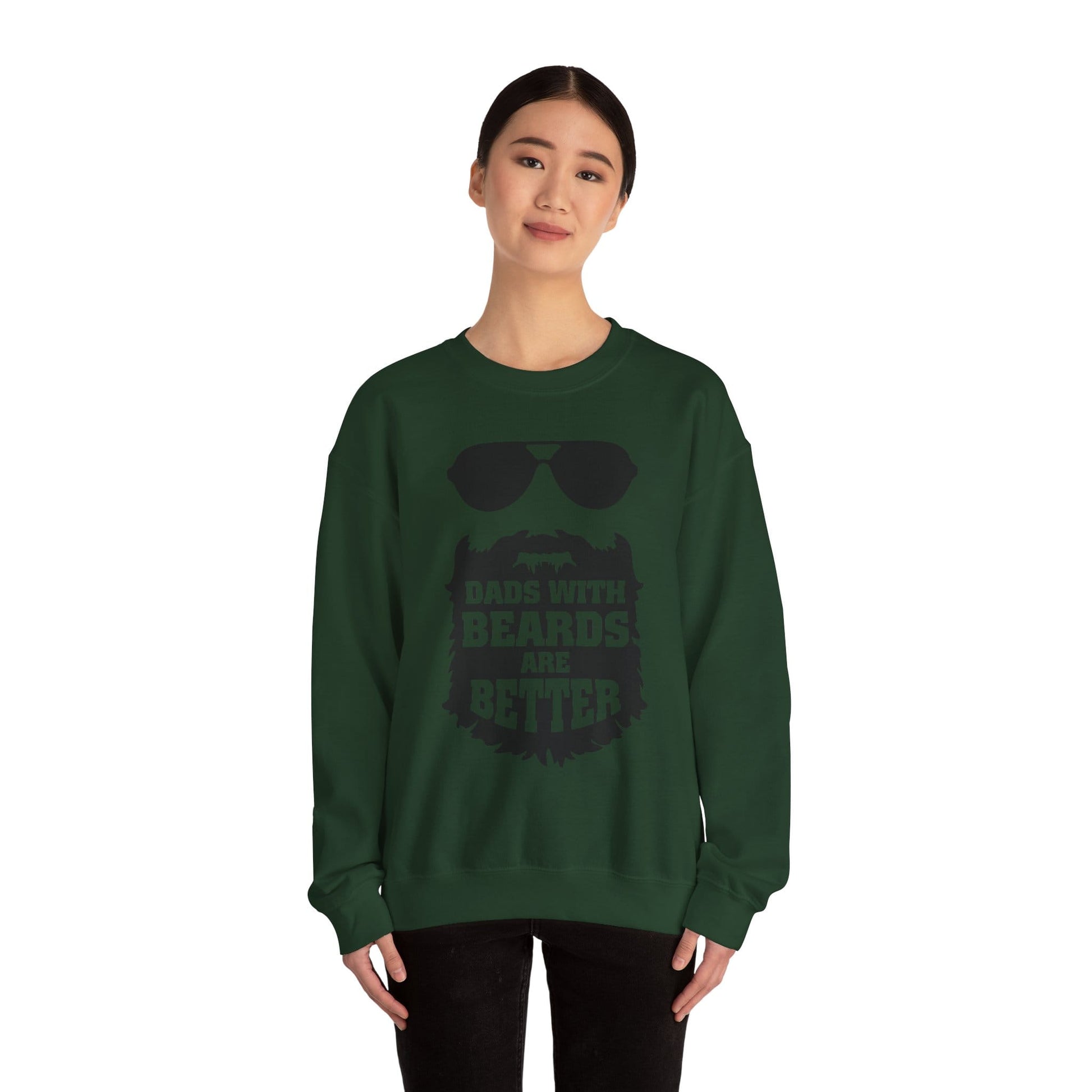 Dads With Beards Are Better Sweatshirt | Father’s Day Gift | Sizes S-5XL gift_idea unique_gift personalised_gift