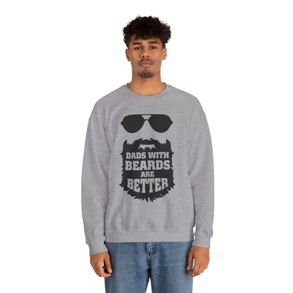 Dads With Beards Are Better Sweatshirt | Father’s Day Gift | Sizes S-5XL gift_idea unique_gift personalised_gift