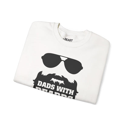 dads with beards are better sweatshirt father s day gift sizes s-5xl sweatshirt uk Christmas gift idea image 18