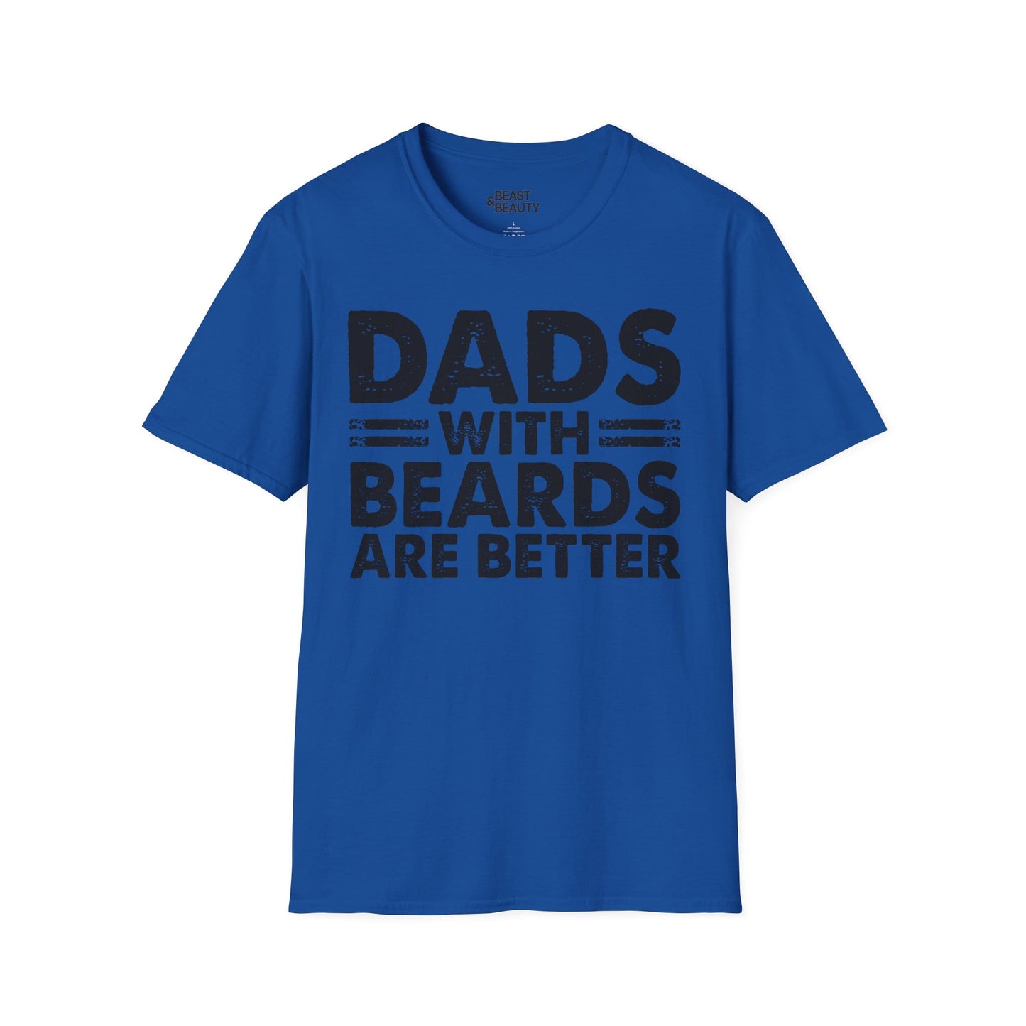 dads with beards are better t-shirt royal t-shirt uk Father's Day gift idea