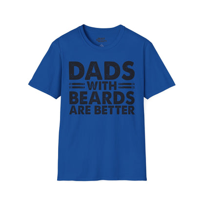 dads with beards are better t-shirt royal t-shirt uk Father's Day gift idea