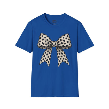 dalmatian bow t-shirt royal t-shirt uk coquette gift idea