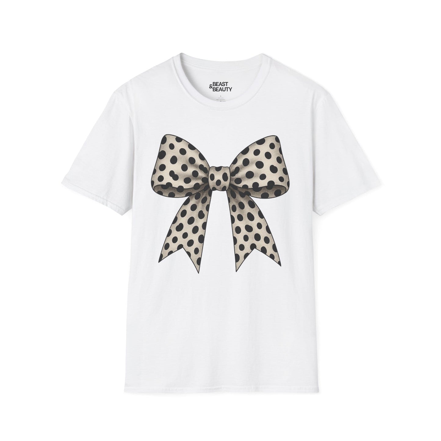 dalmatian bow t-shirt white t-shirt uk coquette gift idea