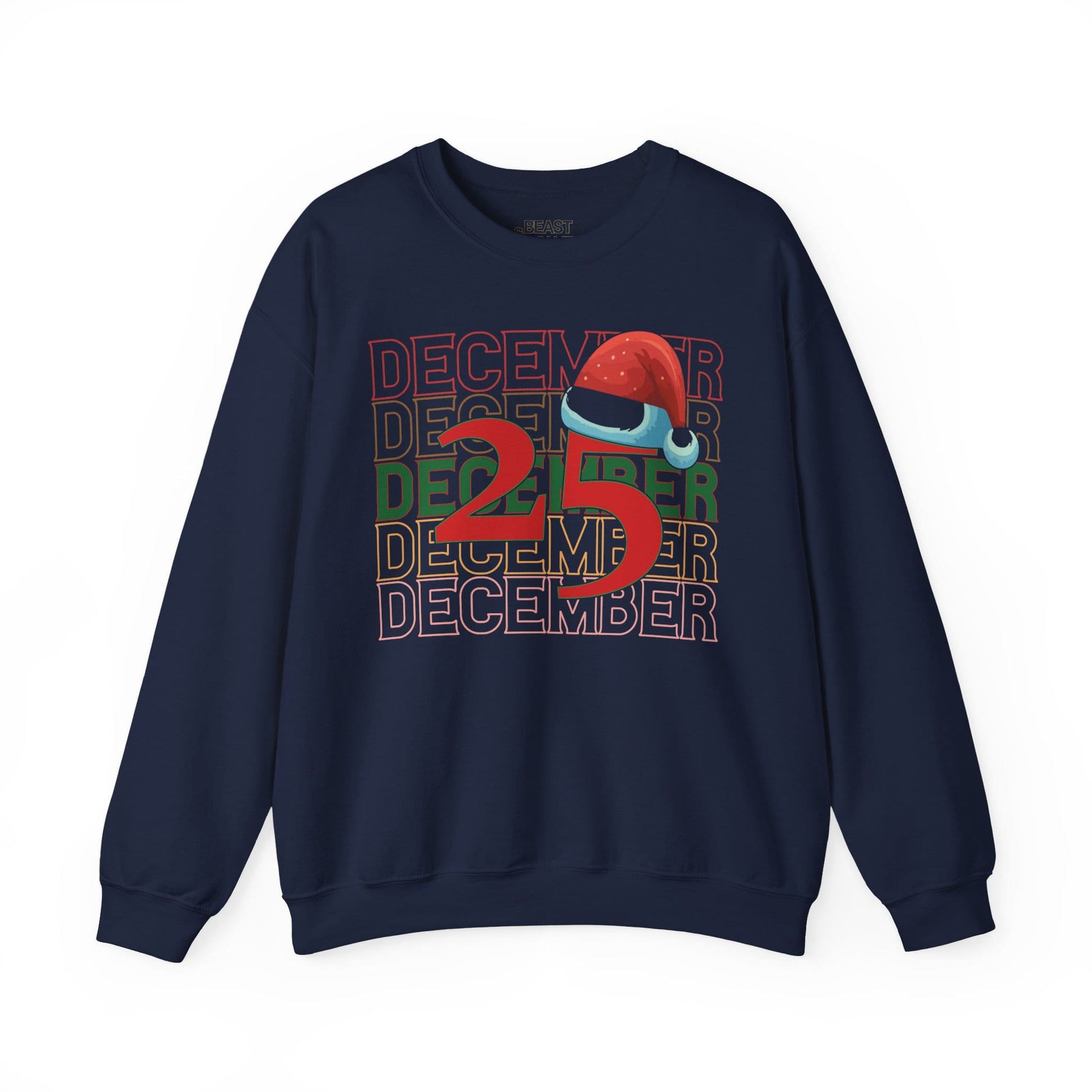 december 25 christmas sweatshirt navy sweatshirt uk Christmas gift idea