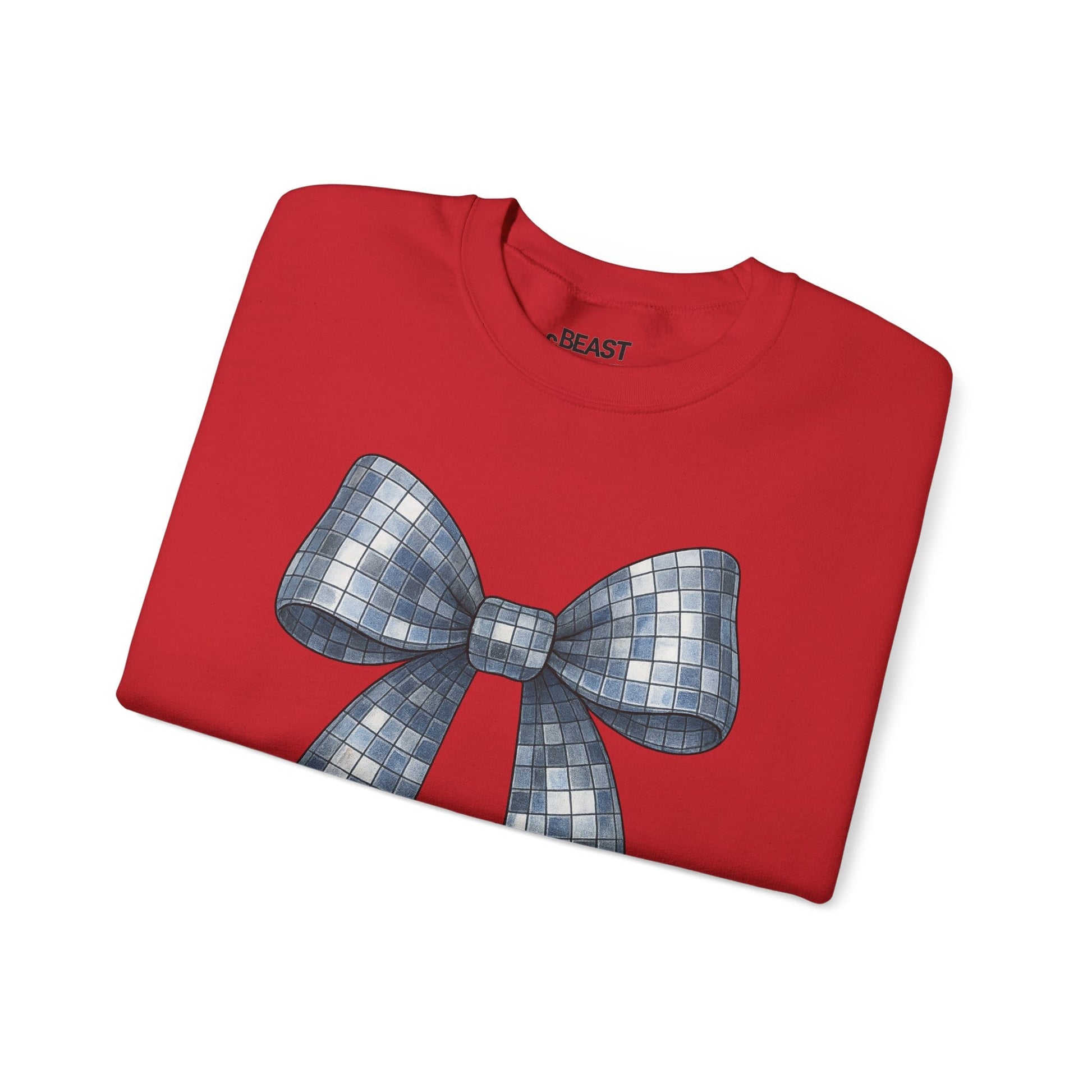 disco bow sweatshirt sweatshirt uk coquette gift idea image 7