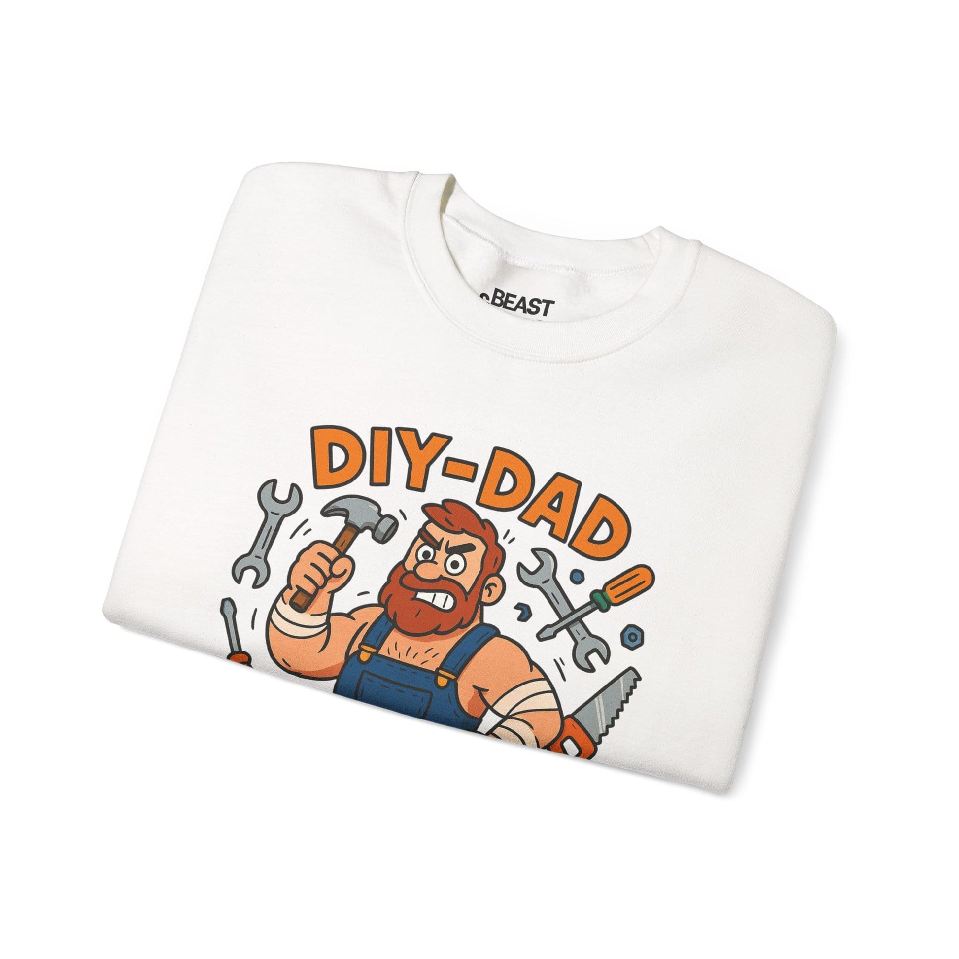 diy dad 5 fixing 95 swearing sweatshirt sweatshirt uk Father's Day gift idea image 5