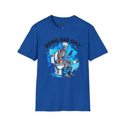doing dad sh t t-shirt royal t-shirt uk Father's Day gift idea