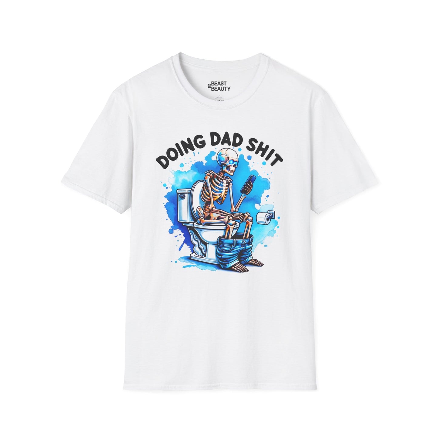doing dad sh t t-shirt white t-shirt uk Father's Day gift idea