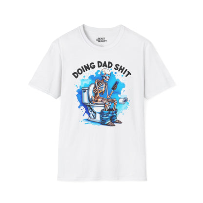 doing dad sh t t-shirt white t-shirt uk Father's Day gift idea