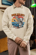 Doing Dad Shit Skeleton T-Shirt / Sweatshirt – Funny Father’s Day Toilet Humour Gift gift_idea unique_gift personalised_gift