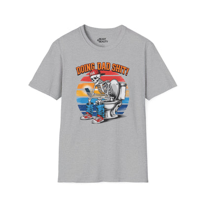 doing dad shit t-shirt sport grey t-shirt uk Father's Day gift idea