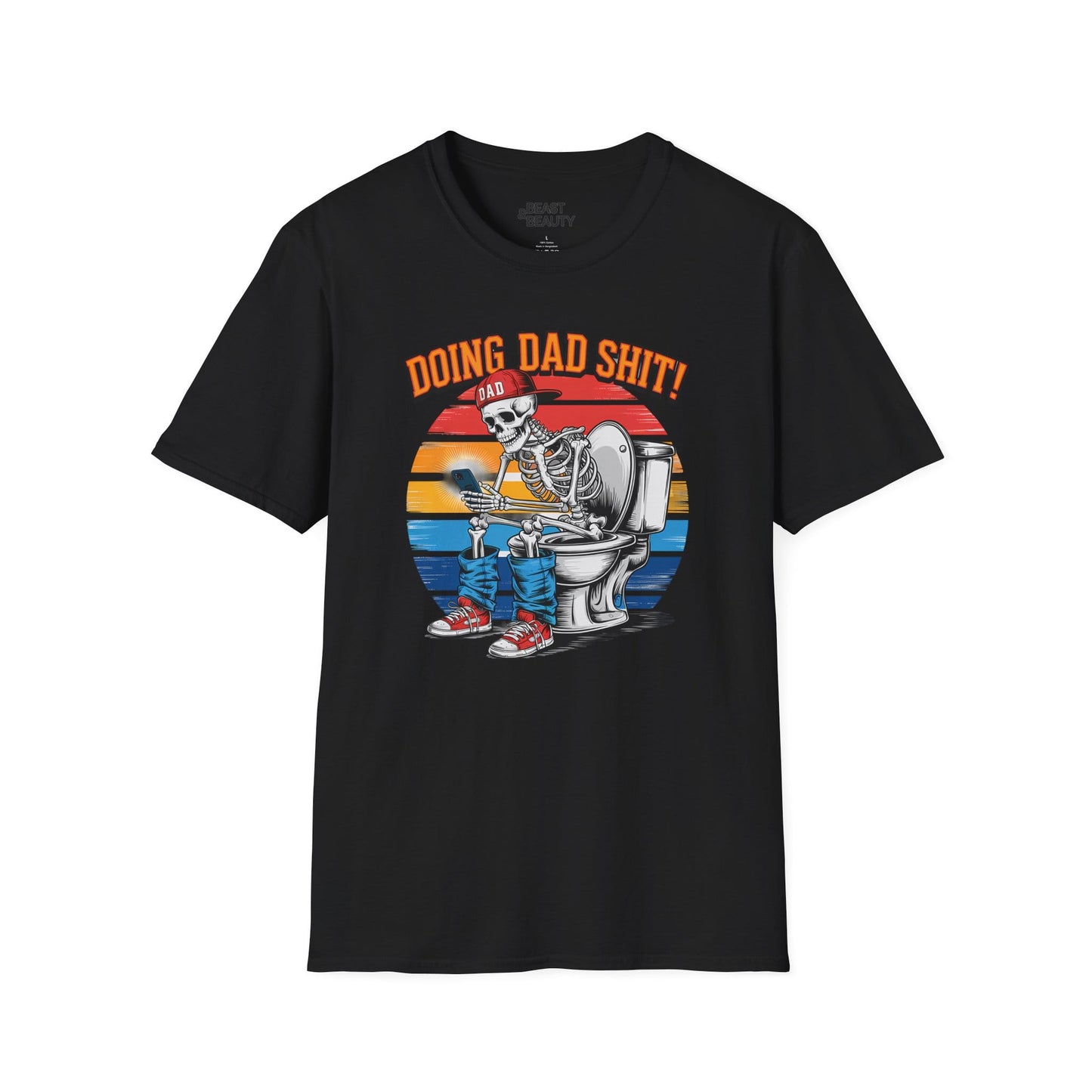 doing dad shit t-shirt black t-shirt uk Father's Day gift idea