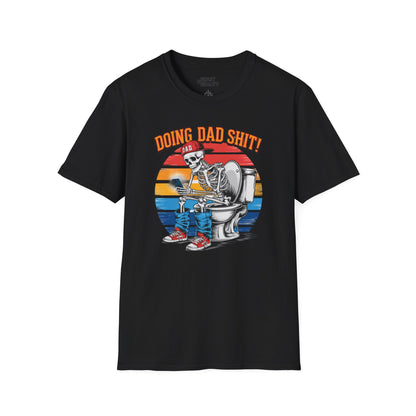doing dad shit t-shirt black t-shirt uk Father's Day gift idea