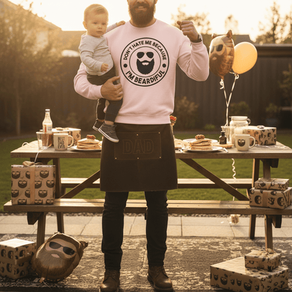 Don’t Hate Me Because I’m Beardiful Sweatshirt gift_idea unique_gift personalised_gift